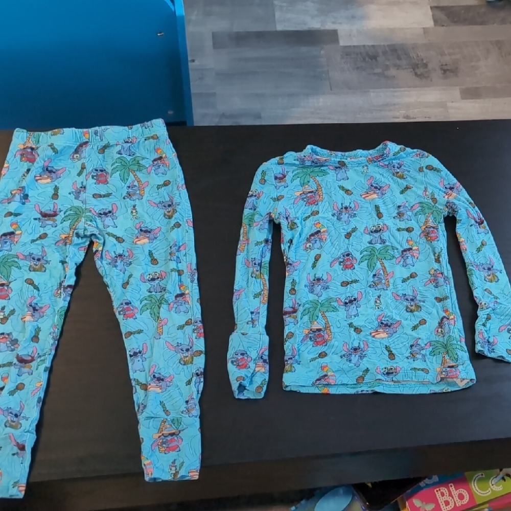 Posh Peanut Lilo and Stitch Kids Pajama Set